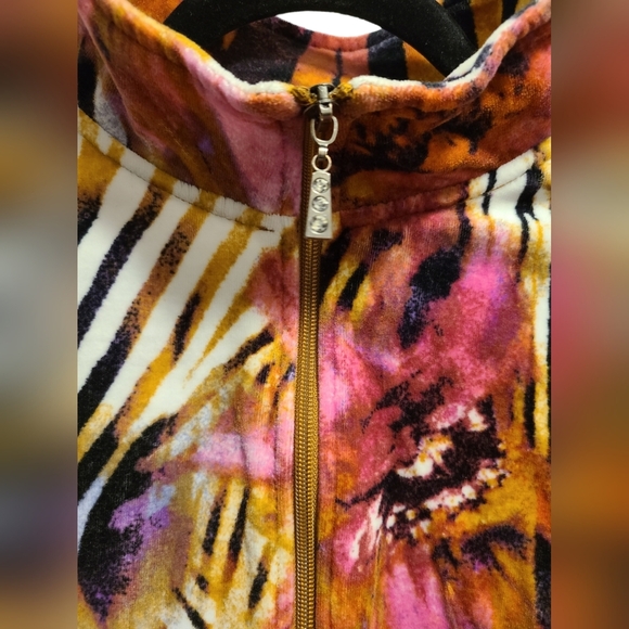 Vintage zip-up jacket M - Picture 3 of 5